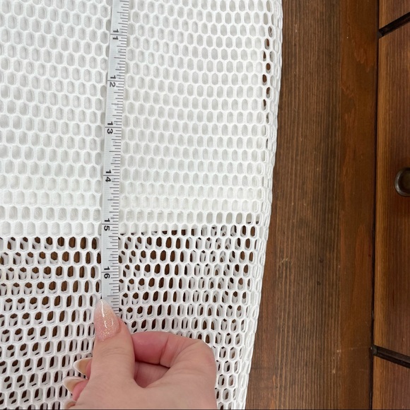 Astr Mesh pencil skirt white nwot size medium - Picture 6 of 10